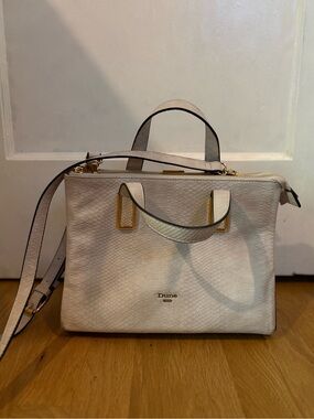 Dune London Textured Snakeskin Bag